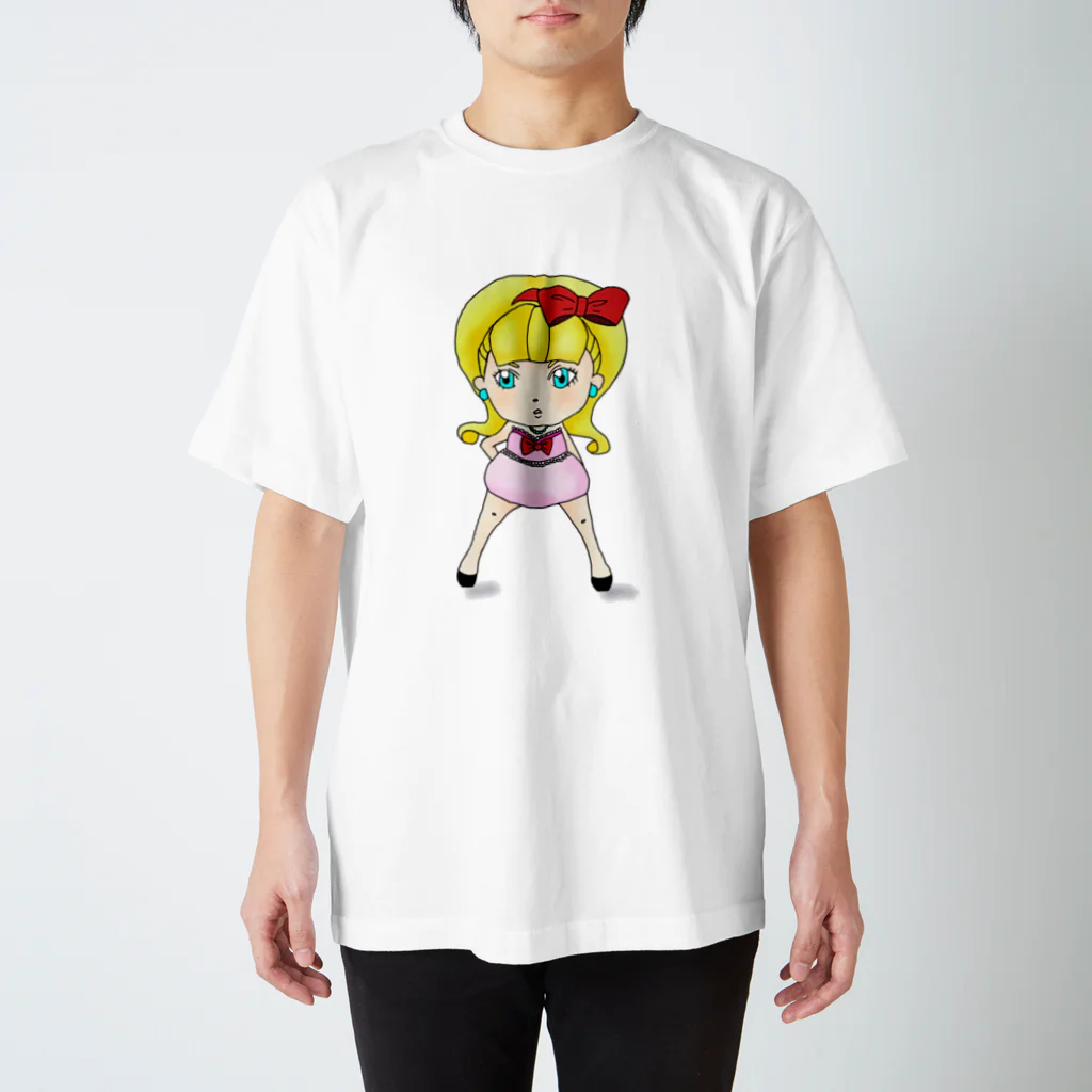 げんちゃるのキャバ嬢もえたん スタンダードTシャツ