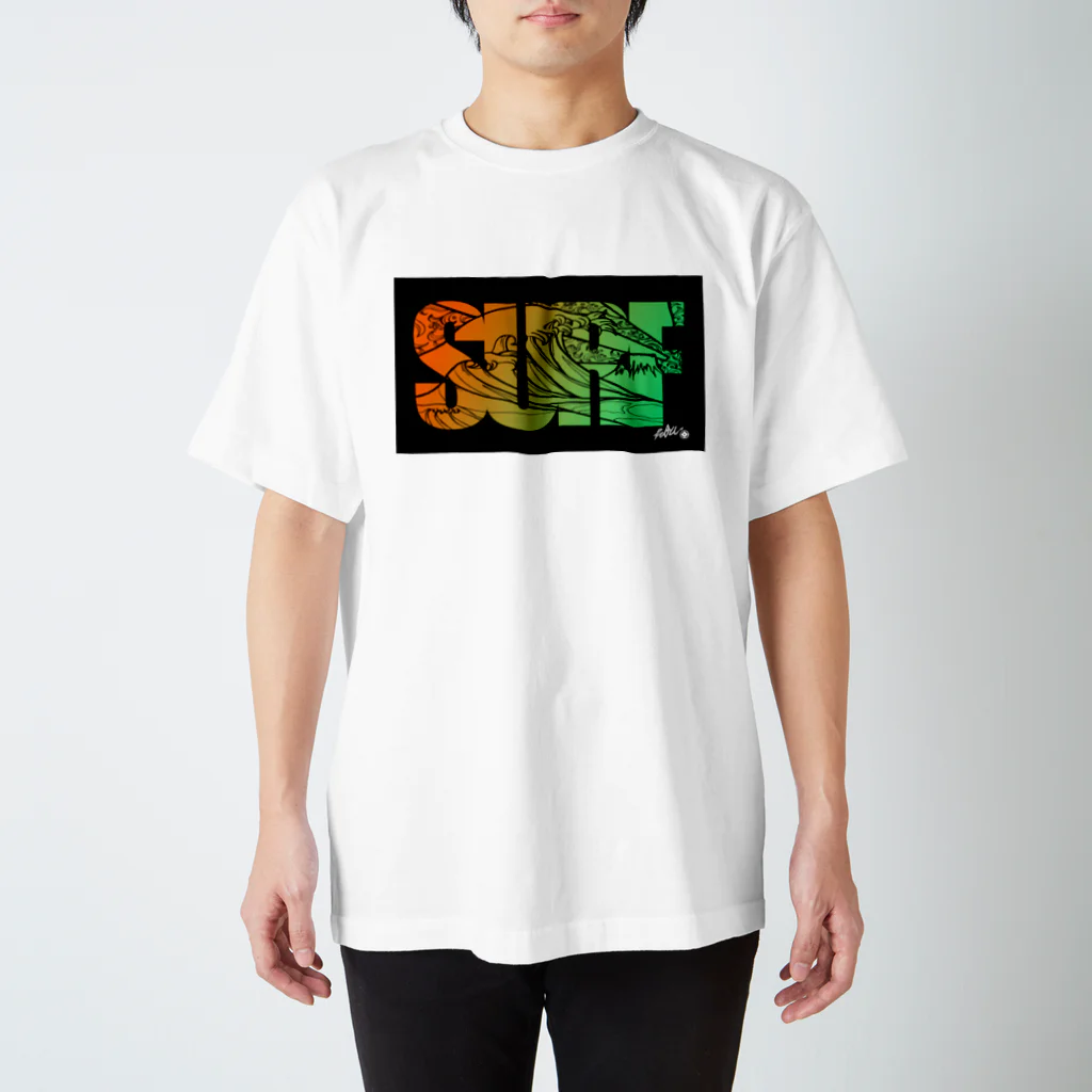 Takatoshi OsadaのSURF LOGO Regular Fit T-Shirt