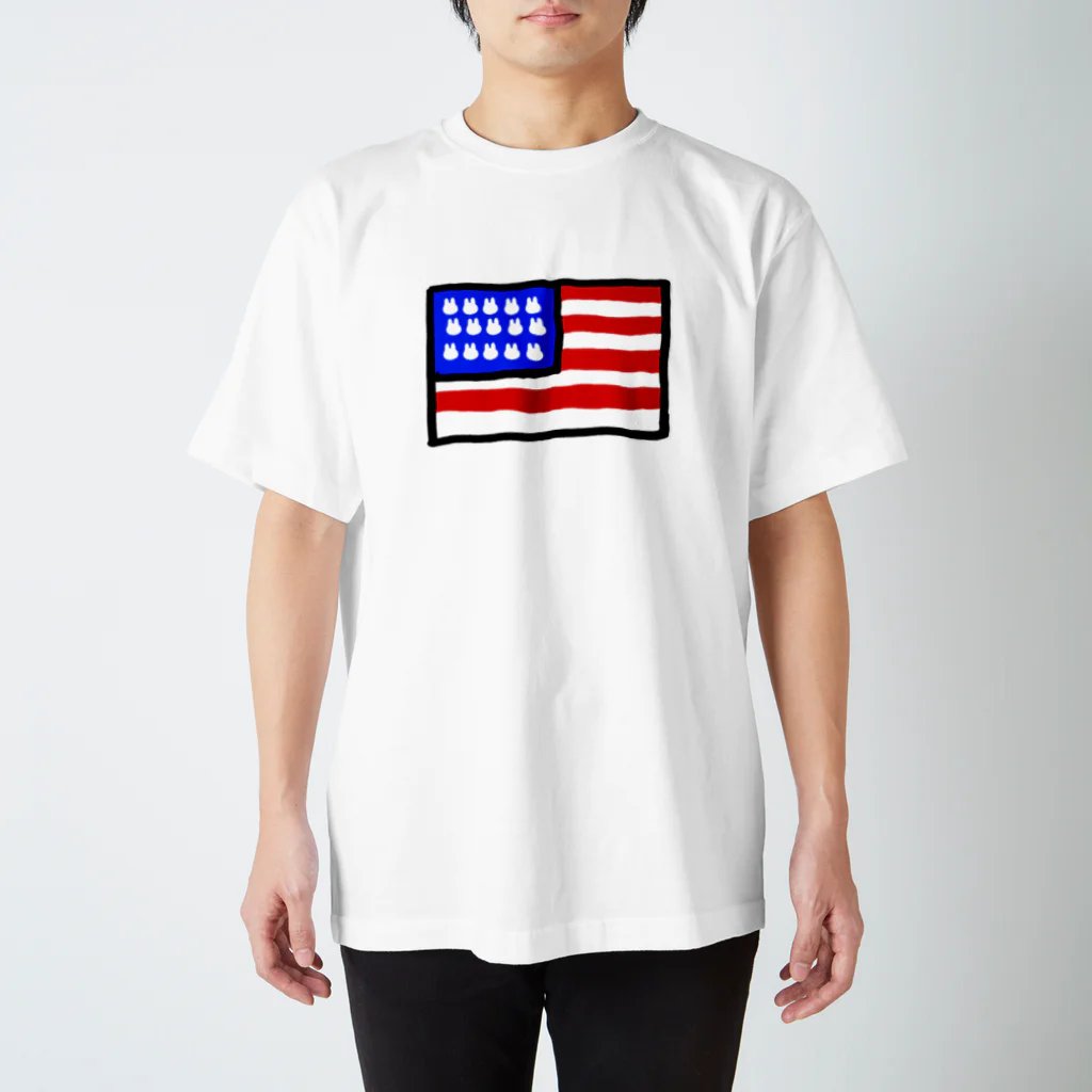 Mark Squier Design SUZURI店のU.S.A スタンダードTシャツ