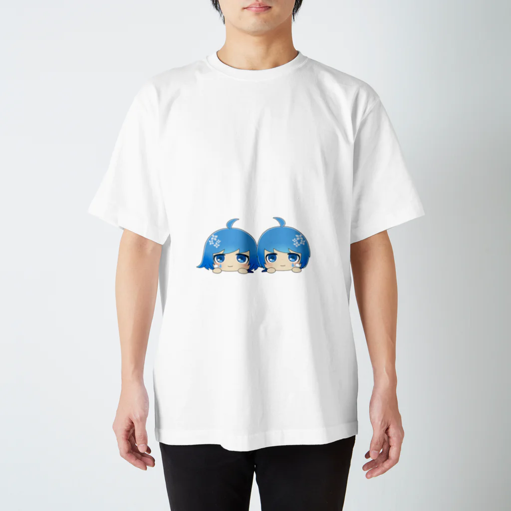 あらなみのおみせのユウナギねそべり。 スタンダードTシャツ