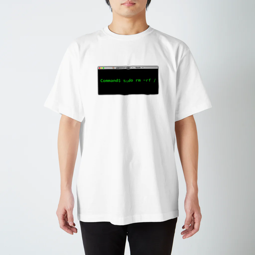 E.C.HのSUDO RM -RF / スタンダードTシャツ