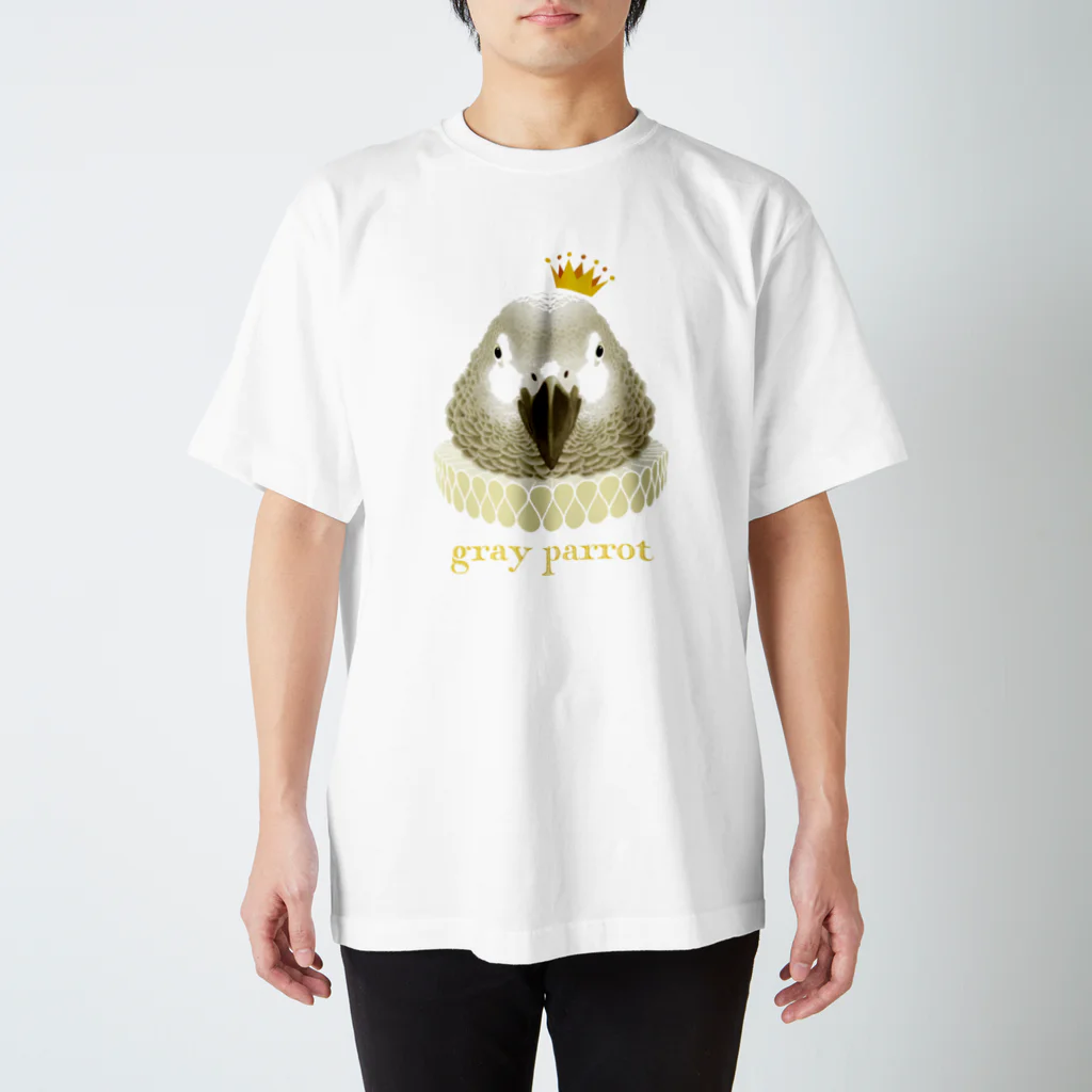 うちのインコズの鳥貴族《ヨウム》 티셔츠
