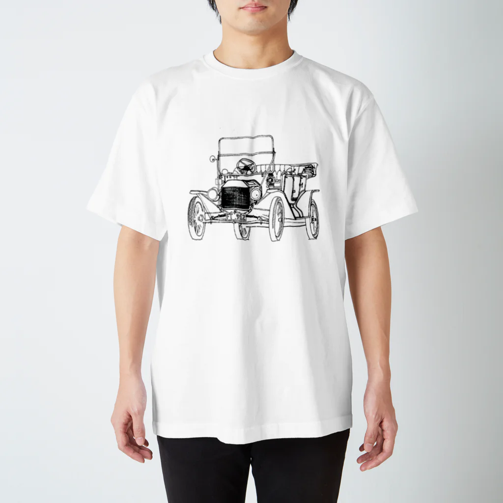 アトリエリオンのクラシックカー スタンダードTシャツ