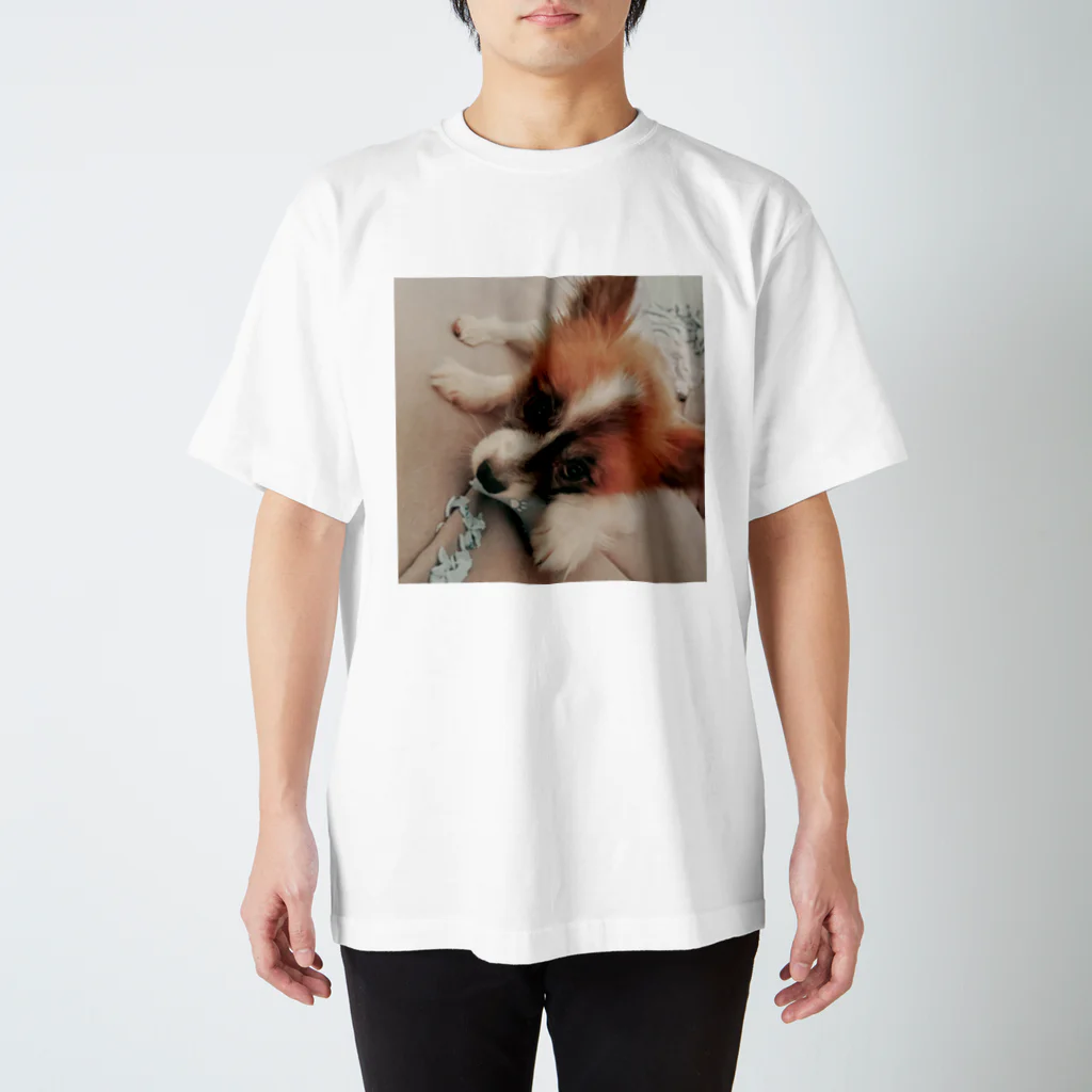 夜呑ノラ🎨🦊🥂のぽんたくん Regular Fit T-Shirt