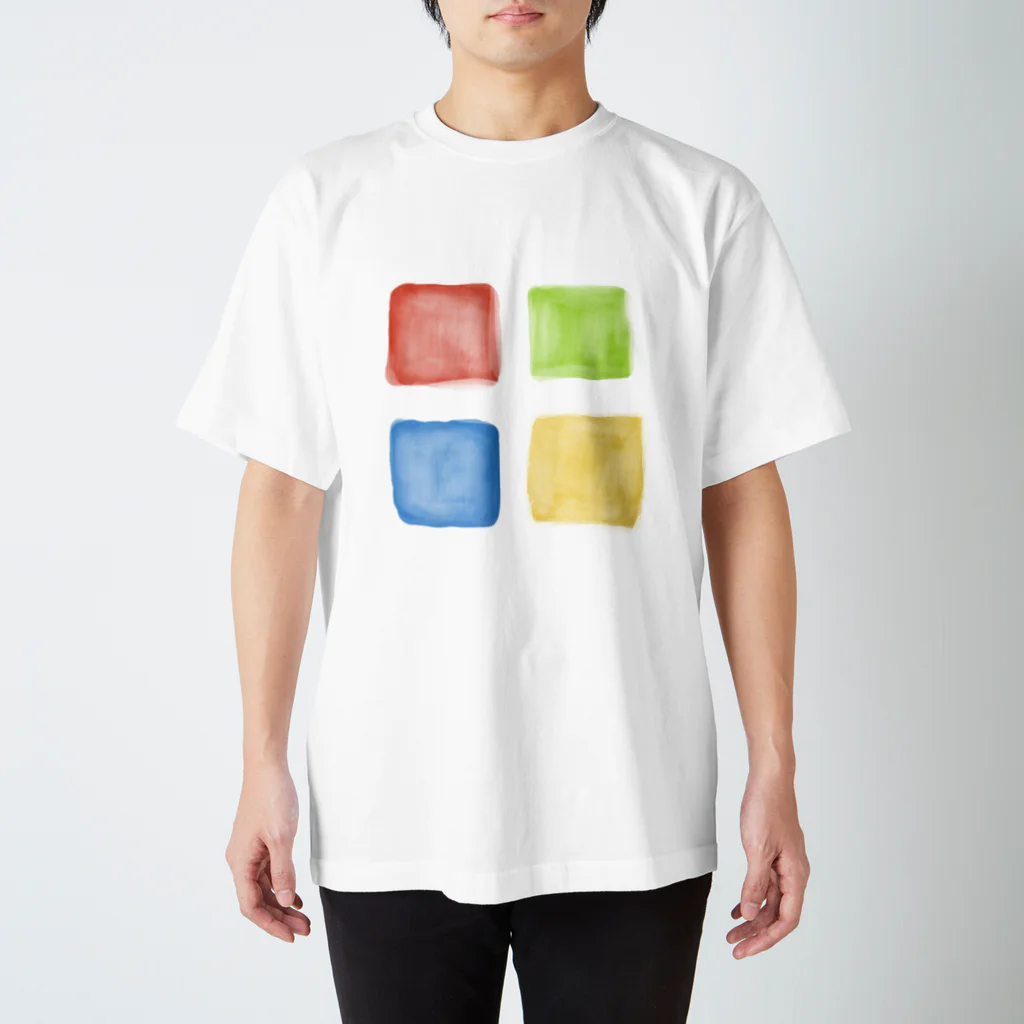 BOWWOWCLUBの原色の窓 Regular Fit T-Shirt