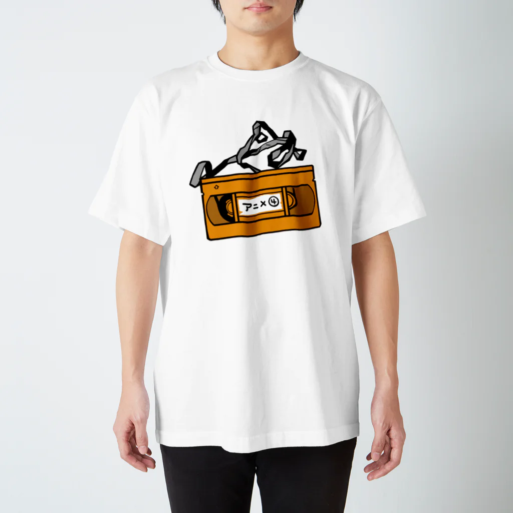 MITUBA SHOPのVHSテープ〜録画アニメ④ Regular Fit T-Shirt