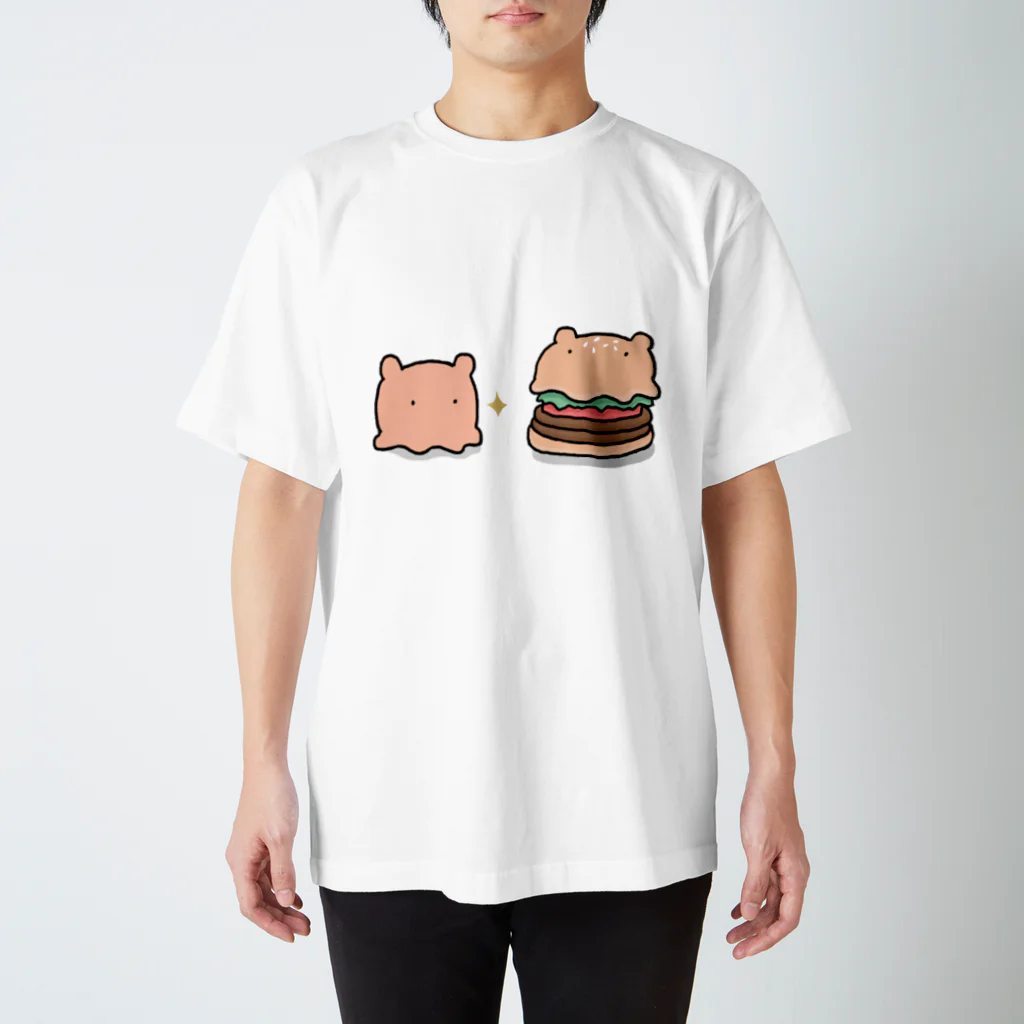 すぎもとゆうまのお店のメンダコバーガー スタンダードTシャツ