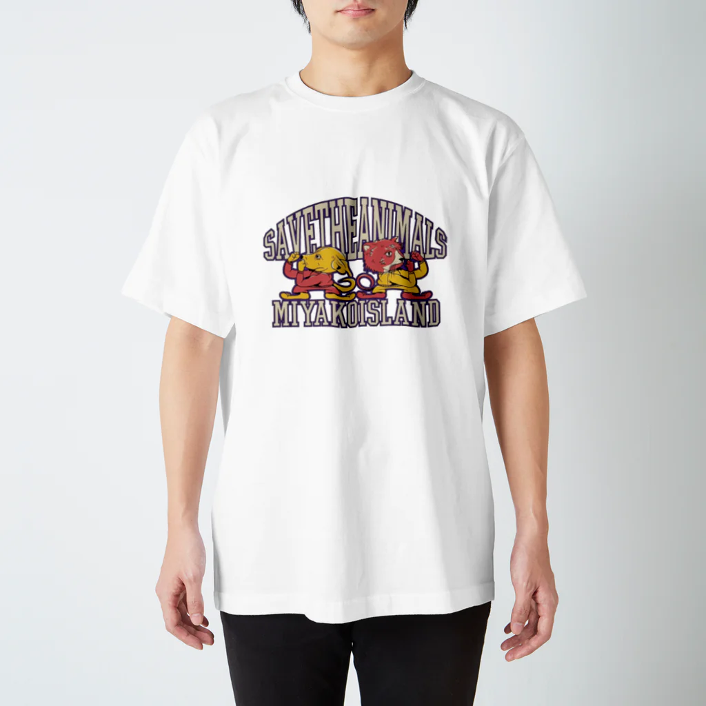 Miyakojima1_2Parkのチームロゴ Regular Fit T-Shirt