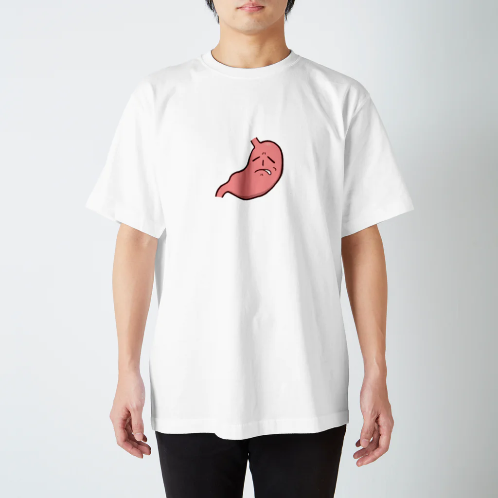 ナチュラルサトシのめへの何か言いたげな胃 Regular Fit T-Shirt