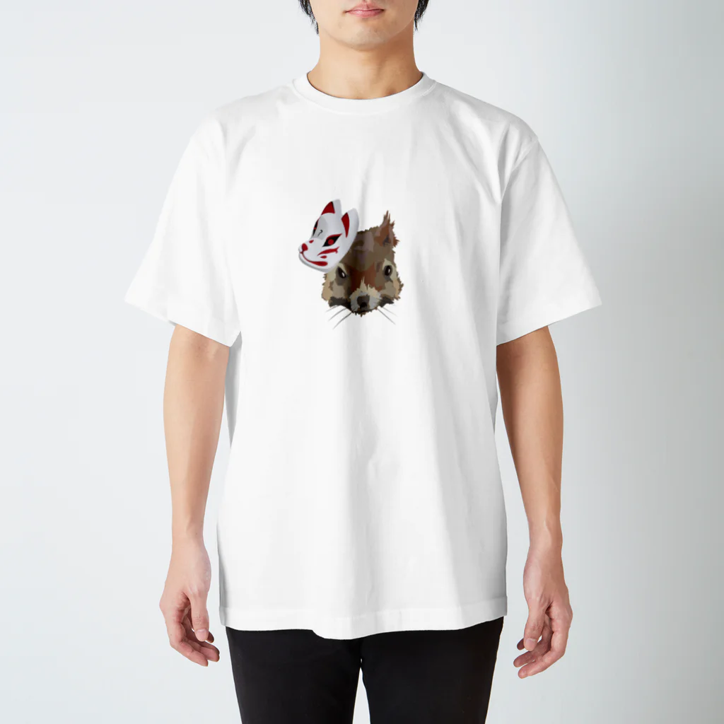 からふるなそらのおめんりす Regular Fit T-Shirt