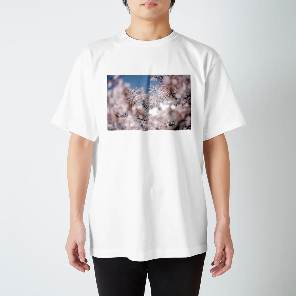 はちみつの海のsakura スタンダードTシャツ