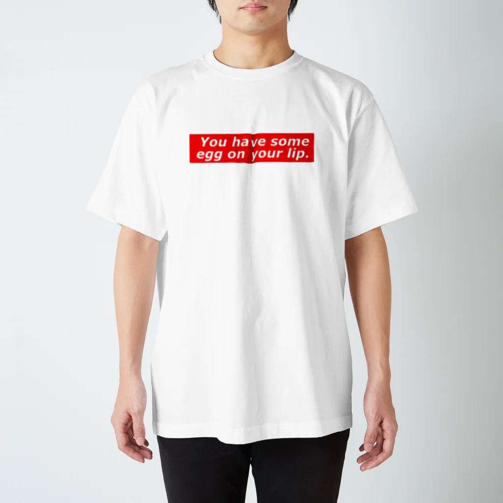 孤雛＊のYou have some egg on your lip. Regular Fit T-Shirt