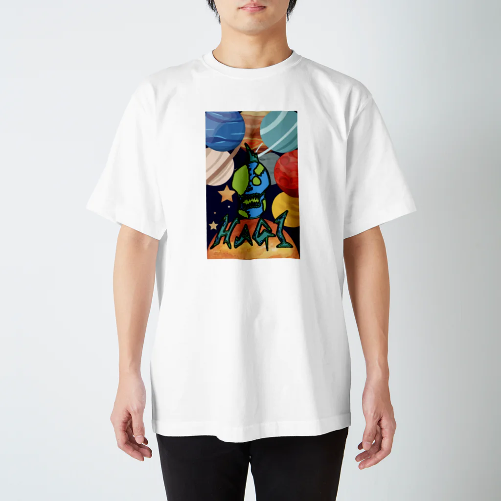 ARCHI Plusの惑星HAGI Regular Fit T-Shirt