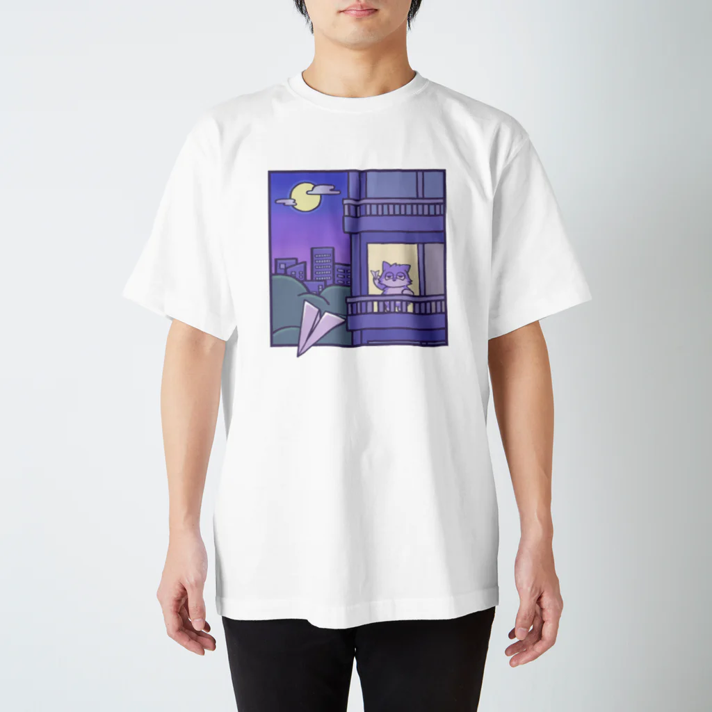 OliviAの夜更けに祈りを飛ばす スタンダードTシャツ