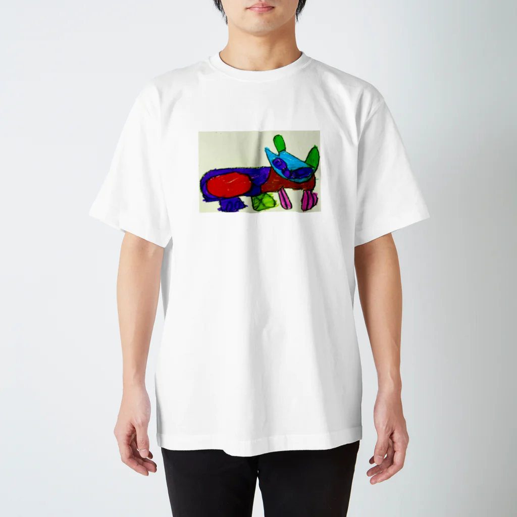 colmena-artのたたずむネコ スタンダードTシャツ