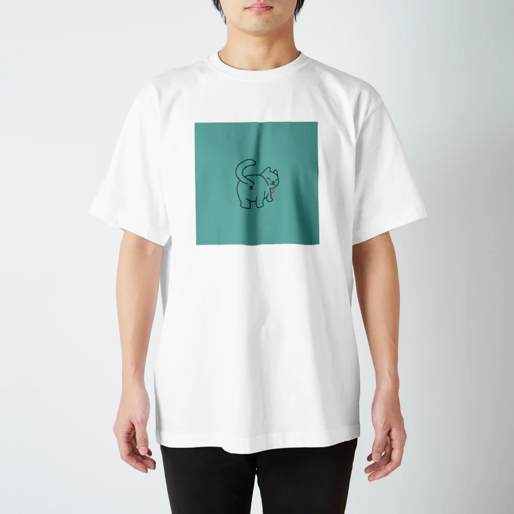 Nya-GO@のNya-GO@ロゴTシャツ Regular Fit T-Shirt