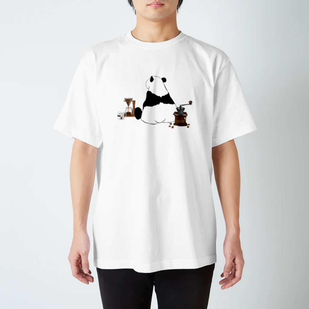 KaNaN〜パンダのドリップ待ちのパンダ🐼 Regular Fit T-Shirt