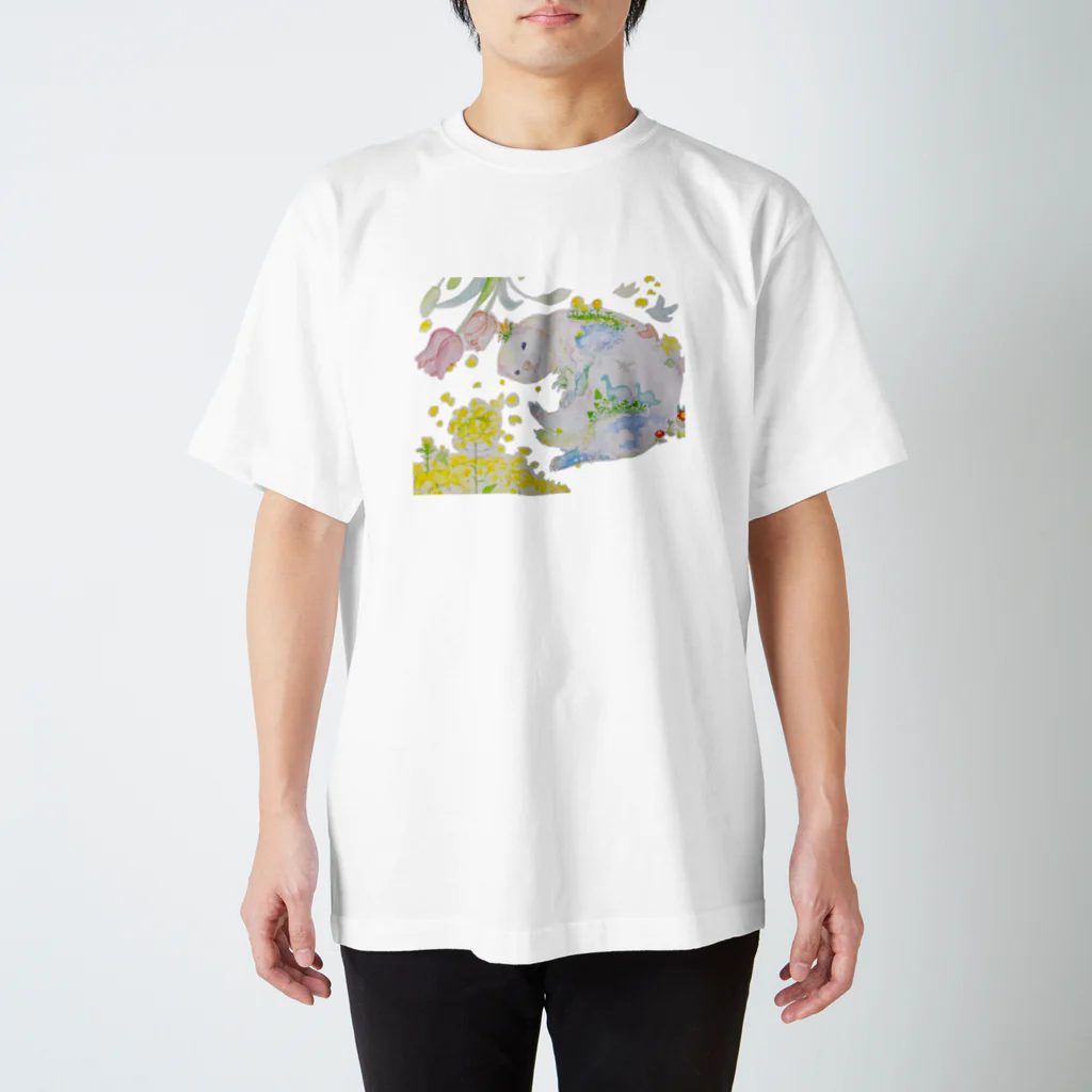 イタチのまったりフェレットハクちゃん Regular Fit T-Shirt