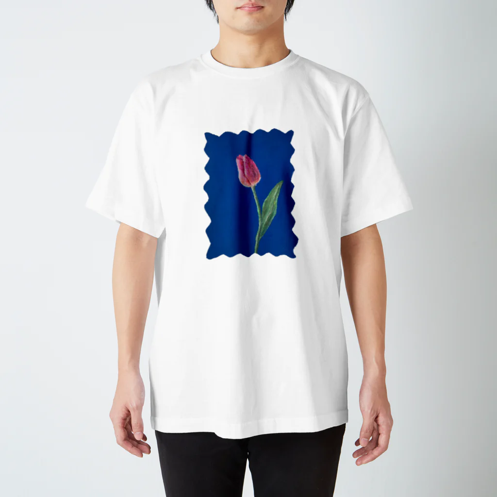 oilpastelhinaのチューリップ スタンダードTシャツ