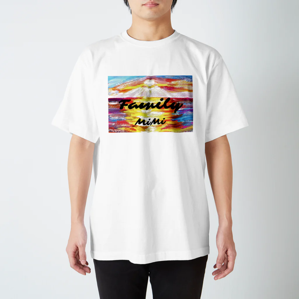 MiMiの絵日記のfamily Regular Fit T-Shirt