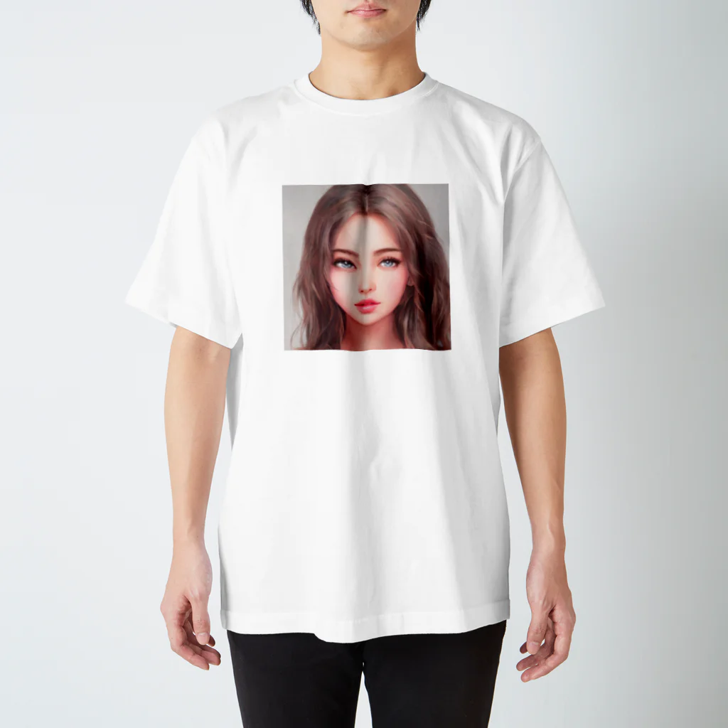 CryptoArtholic BRANDのCrypto Girl School #049 Regular Fit T-Shirt