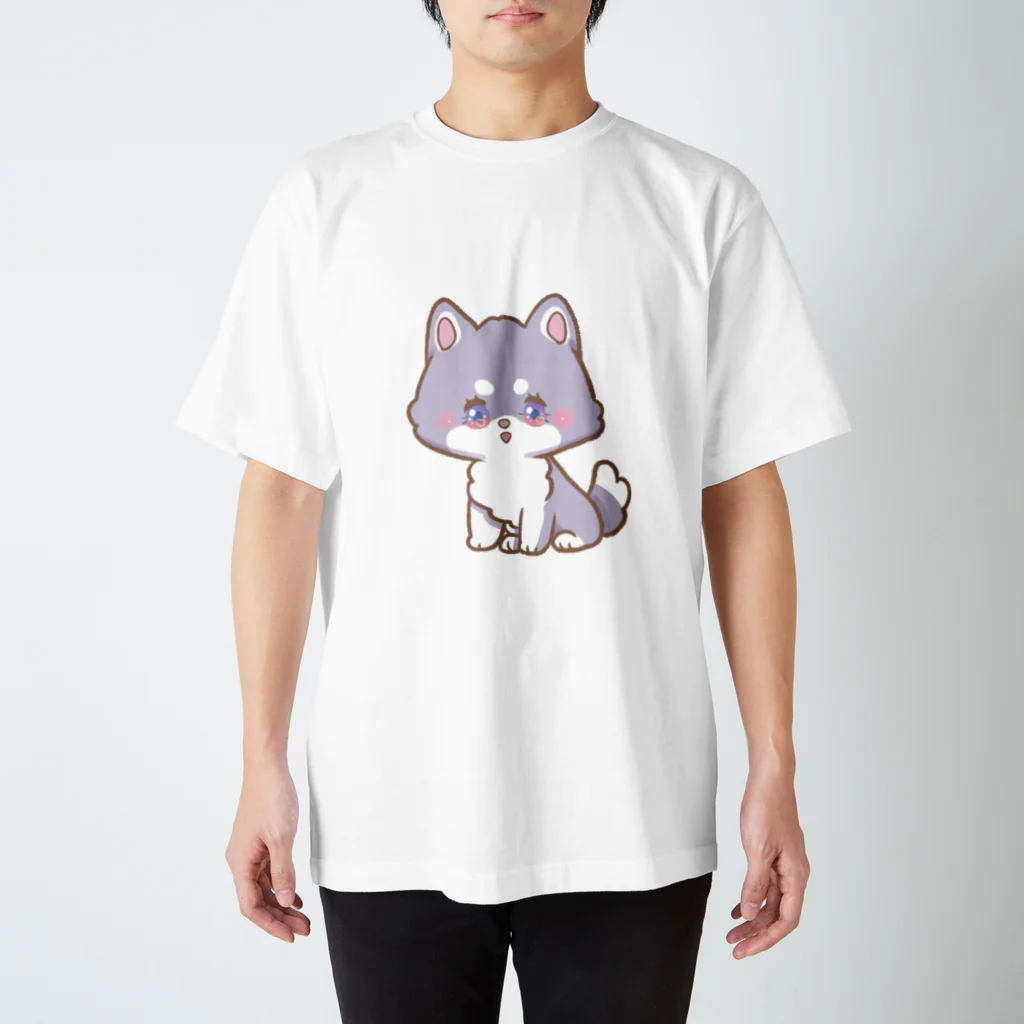 s.h＊のハスキーちゃん スタンダードTシャツ