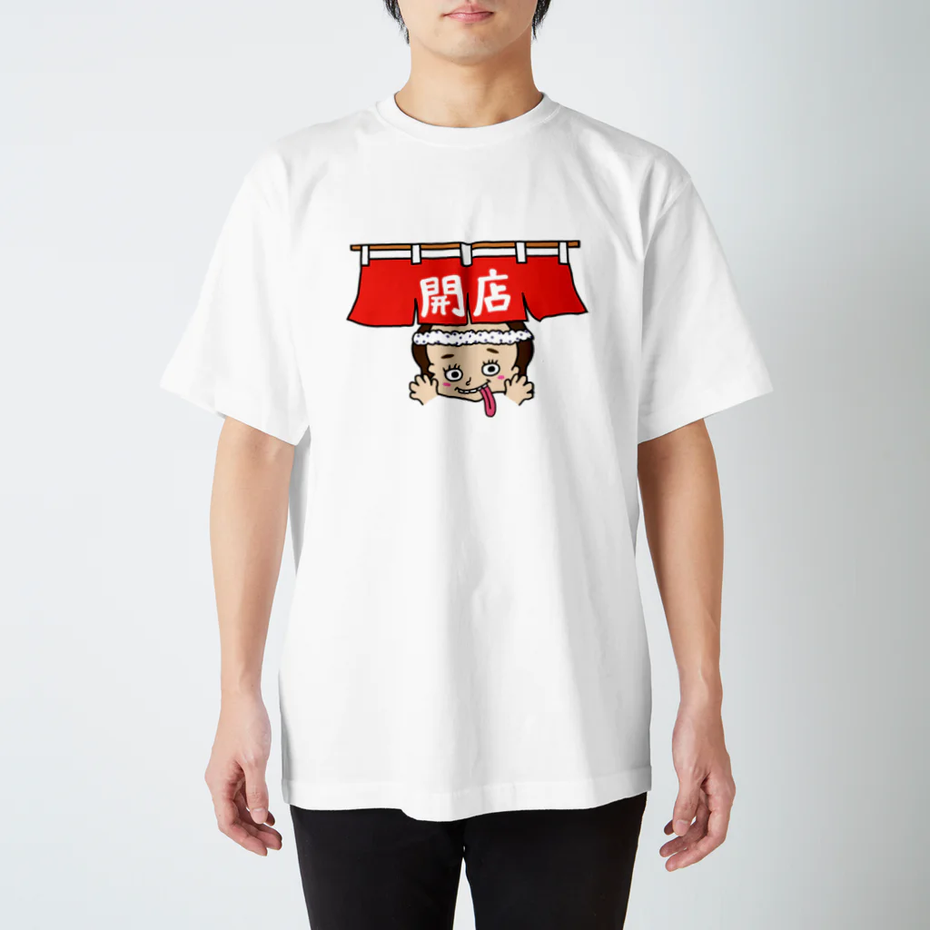 みけみけショップのいらっしゃーせーみけちゃんTシャツ スタンダードTシャツ