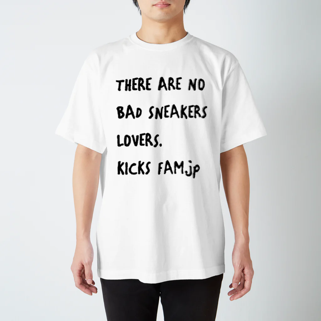 Kicks FamのTHERE ARE NO BAD SNEAKERS LOVERS Regular Fit T-Shirt