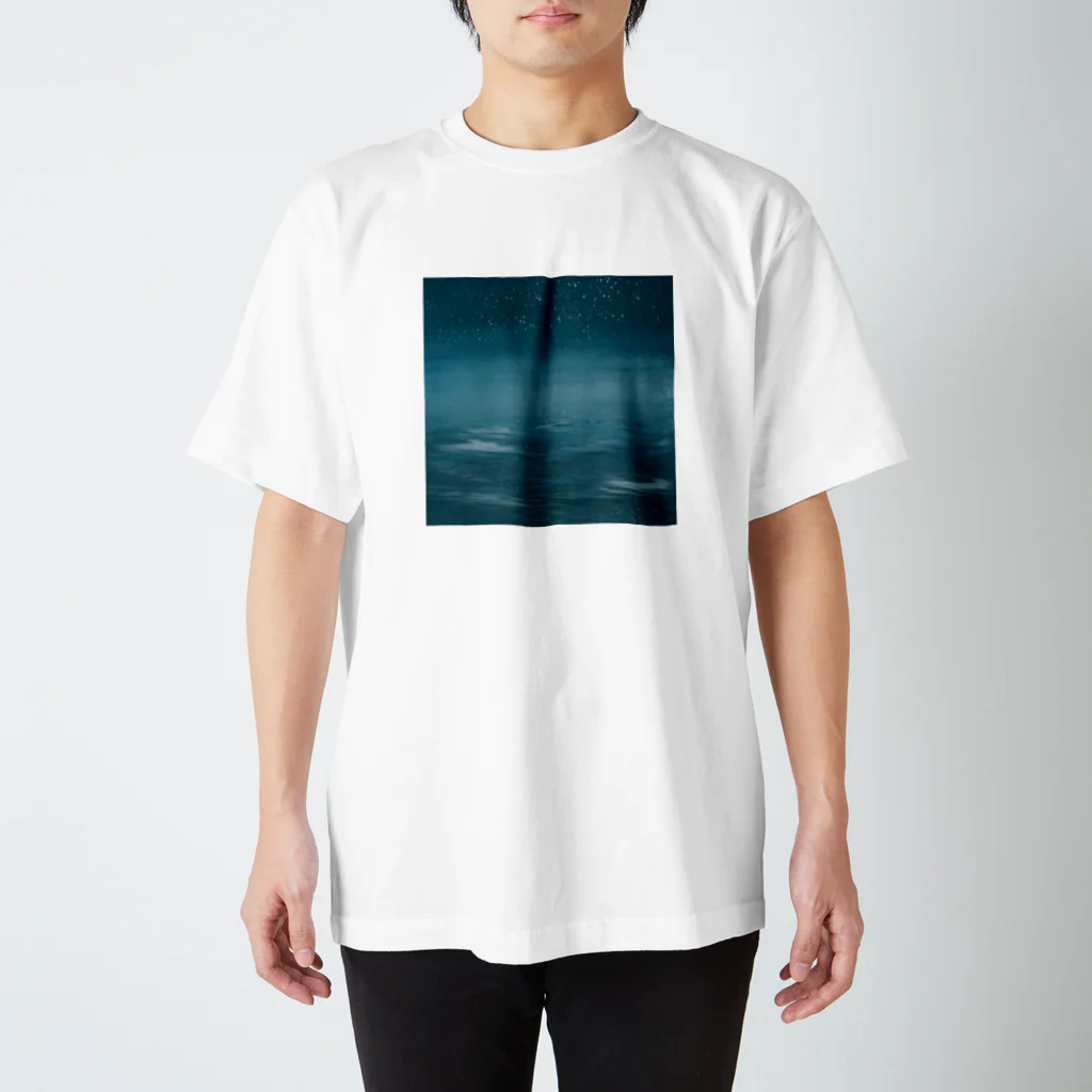 nao_pan_coffeeの冬の海 Regular Fit T-Shirt