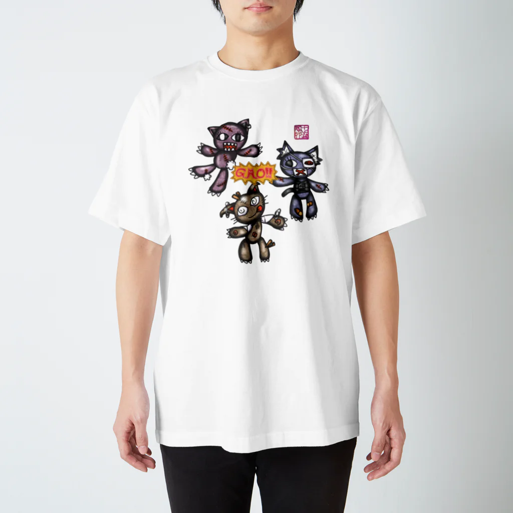 ❀花狐庵❀-HanaKoAn-のGAO!! スタンダードTシャツ