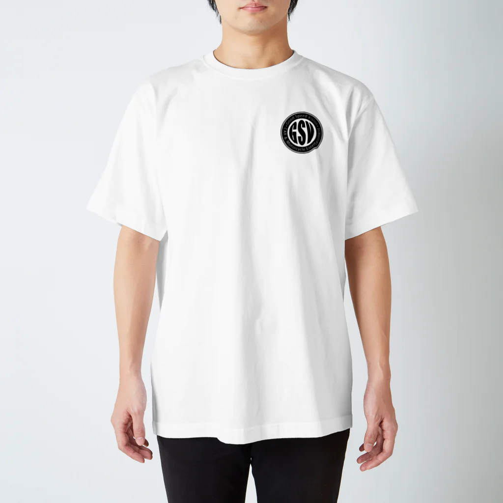 GoodSpeedVisionオンラインストアの背脂【白】（※背面文字） Regular Fit T-Shirt