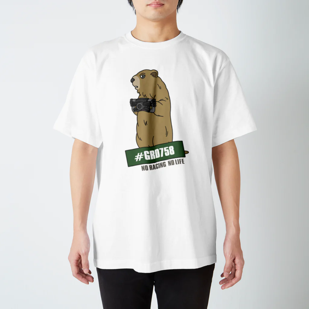 GRANDPRIX名古屋栄店のGRANDPRIX名古屋栄店 オリジナルＴシャツ（キャラクター・チャック君・カラーTYPEA) Regular Fit T-Shirt