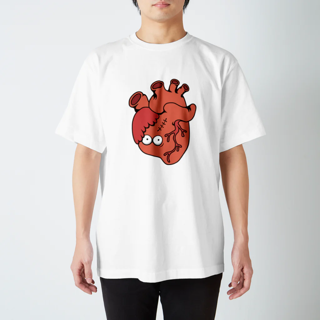 モルク -molk-のBroken Heart / 内臓の内情 Regular Fit T-Shirt