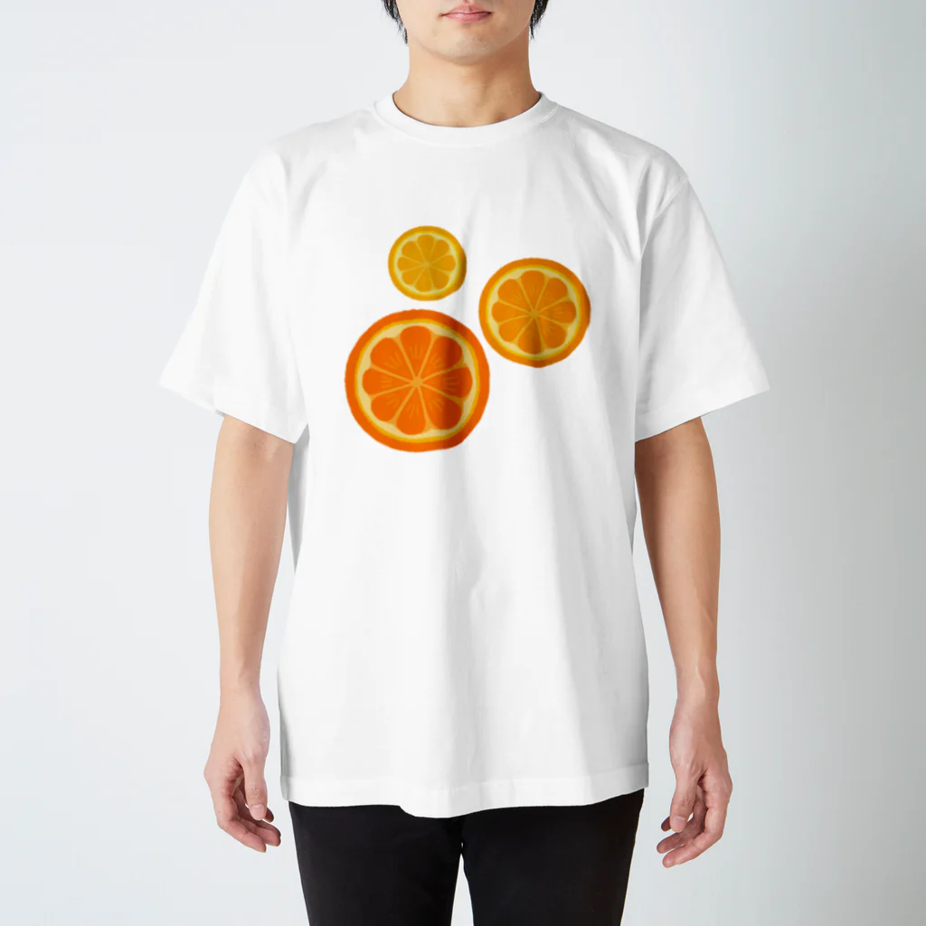 こめつぶ店の多分オレンジ Regular Fit T-Shirt