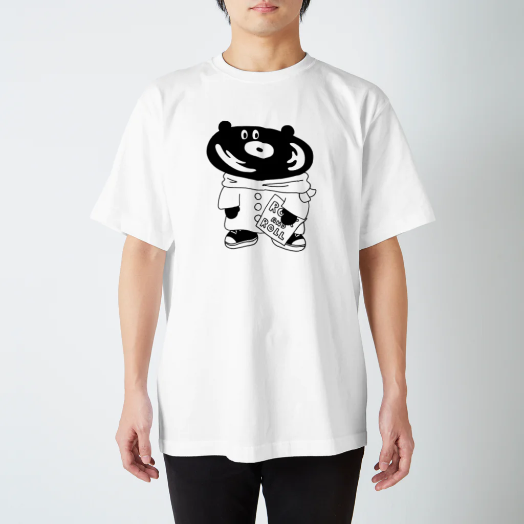 C-BOOKS & RECORDS のレコくま スタンダードTシャツ