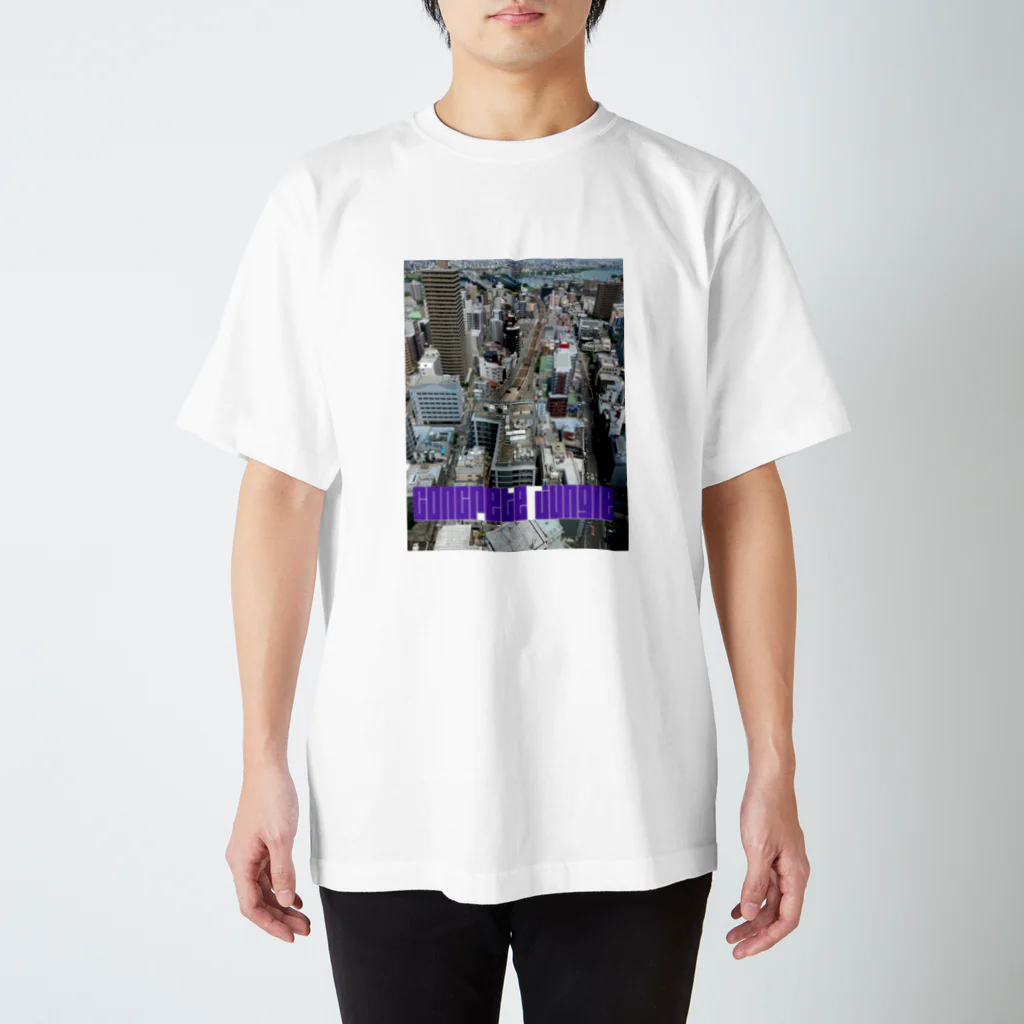 concrete jungleのOSAKA City T スタンダードTシャツ