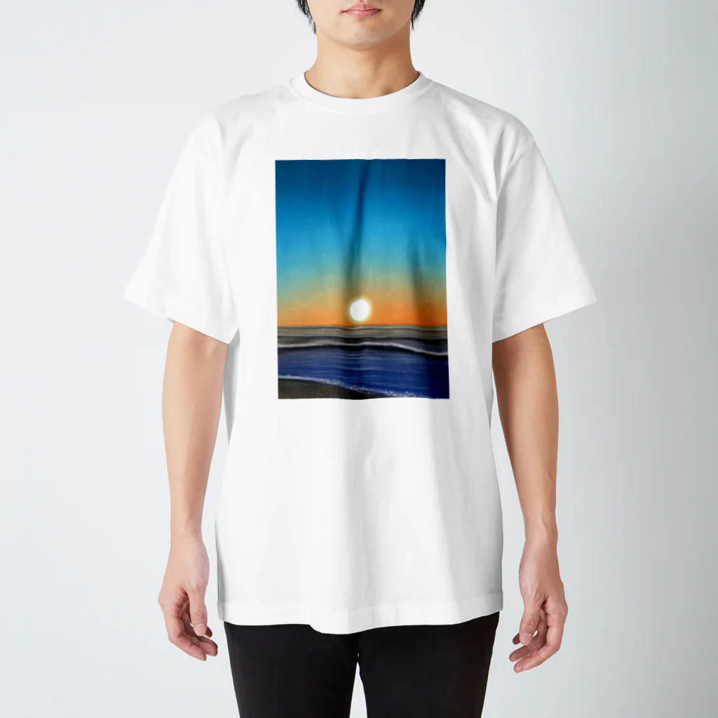くまぎょランドの朝陽 スタンダードTシャツ