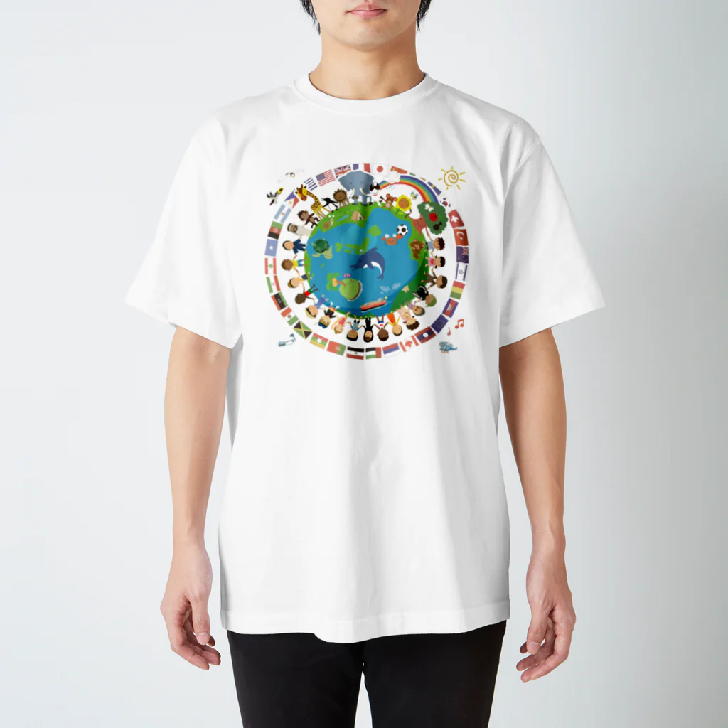 TEAM☆空色のWe are the world スタンダードTシャツ