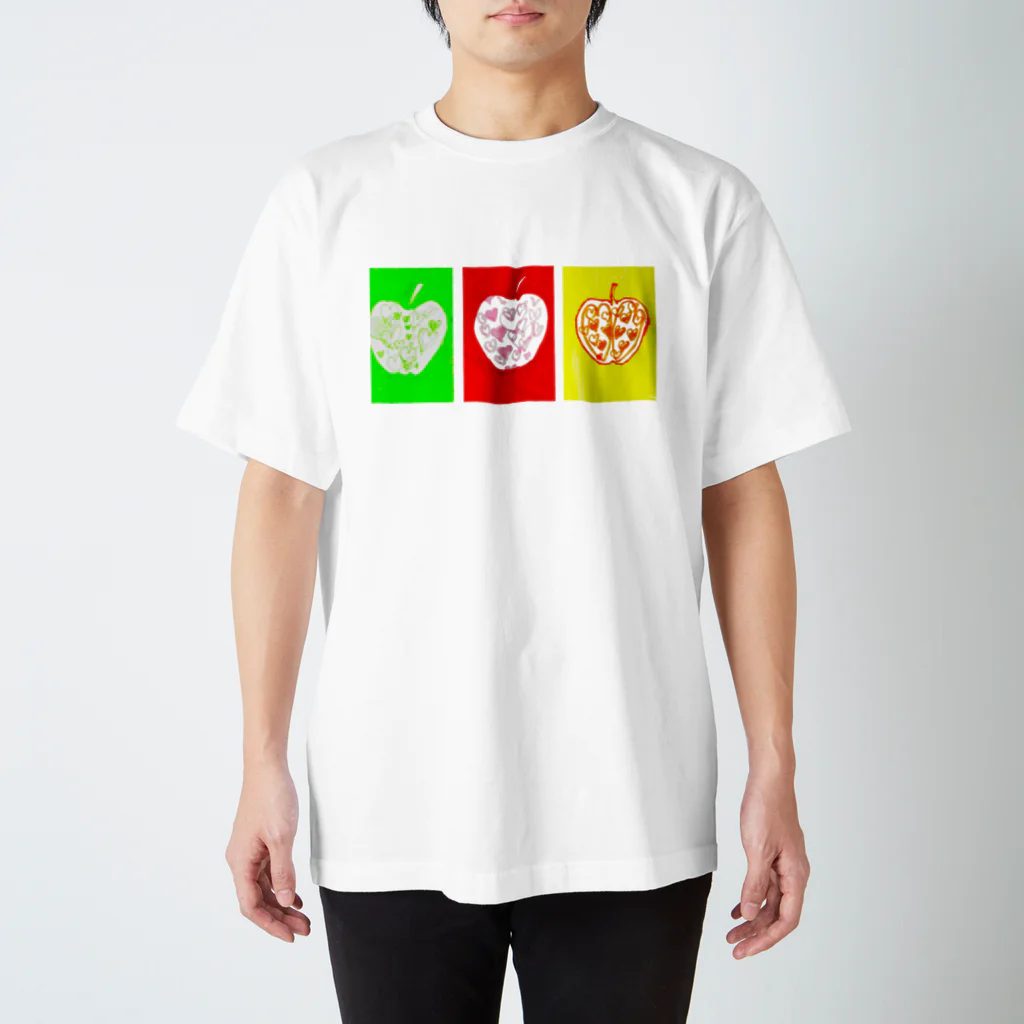 おとぼけ姉さんSHOPのりんご！りんご！りんご！ スタンダードTシャツ