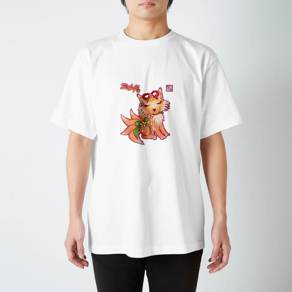 ❀花狐庵❀-HanaKoAn-の❀花狐庵❀「ハナコン」 スタンダードTシャツ