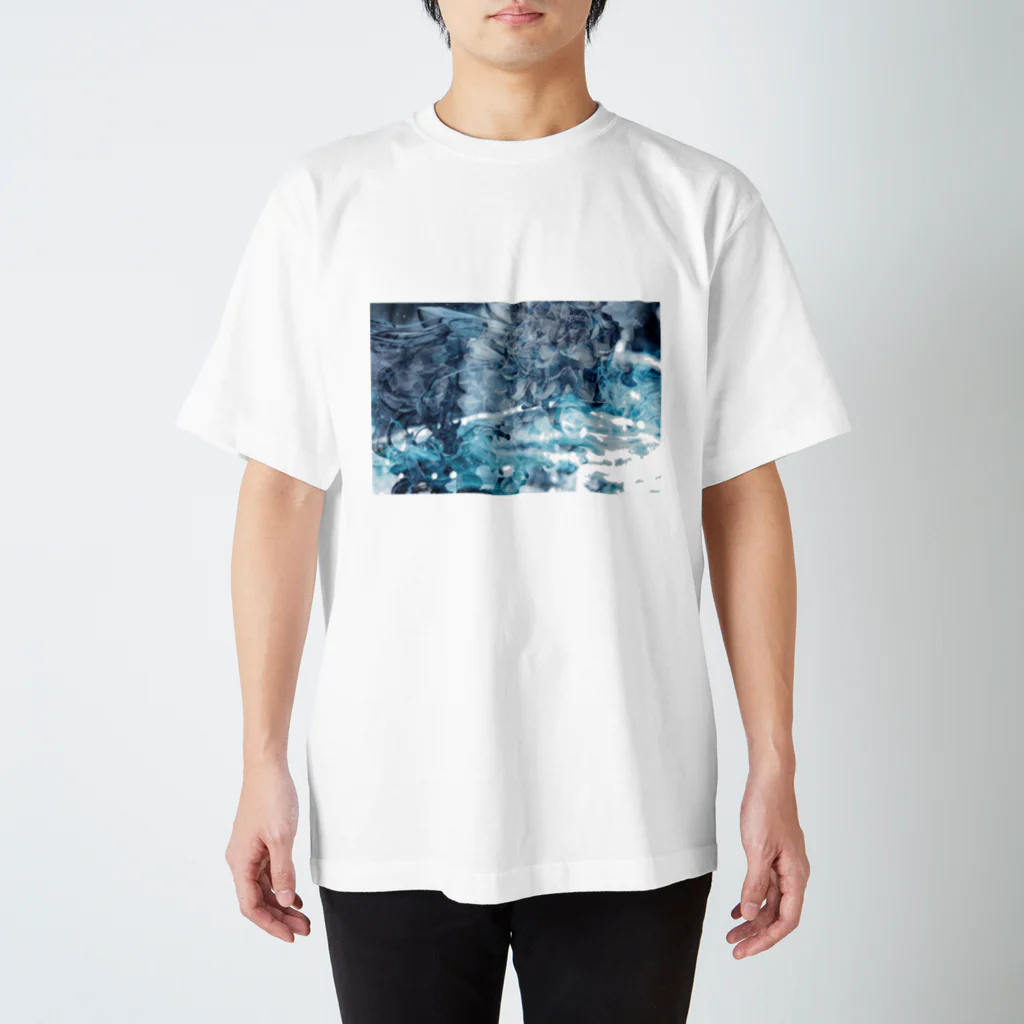 えび ☞ 液体彫刻の溶解と情景 スタンダードTシャツ