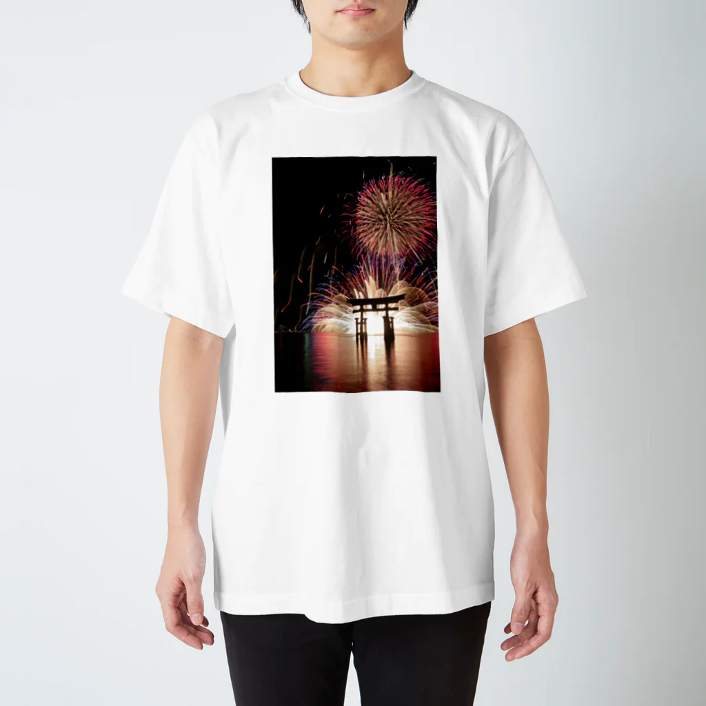 小佐々塾の宮島水中花火大会 Regular Fit T-Shirt