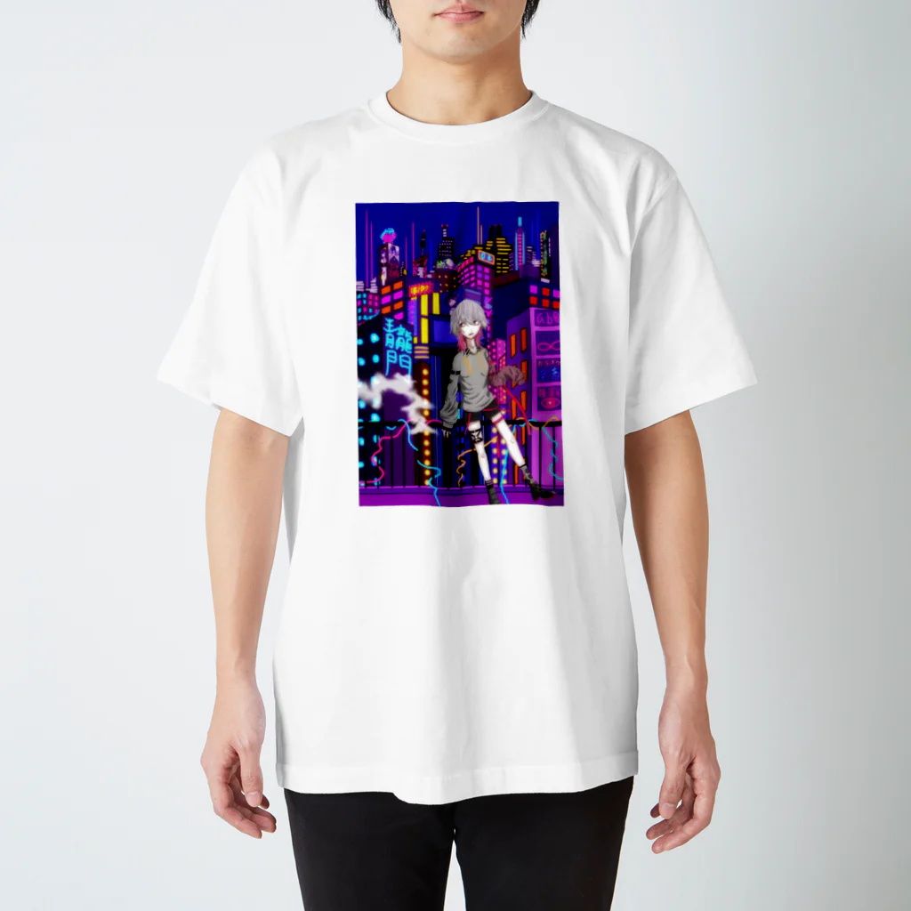 i夢i(ゆう)のMidnight Syndrome Regular Fit T-Shirt