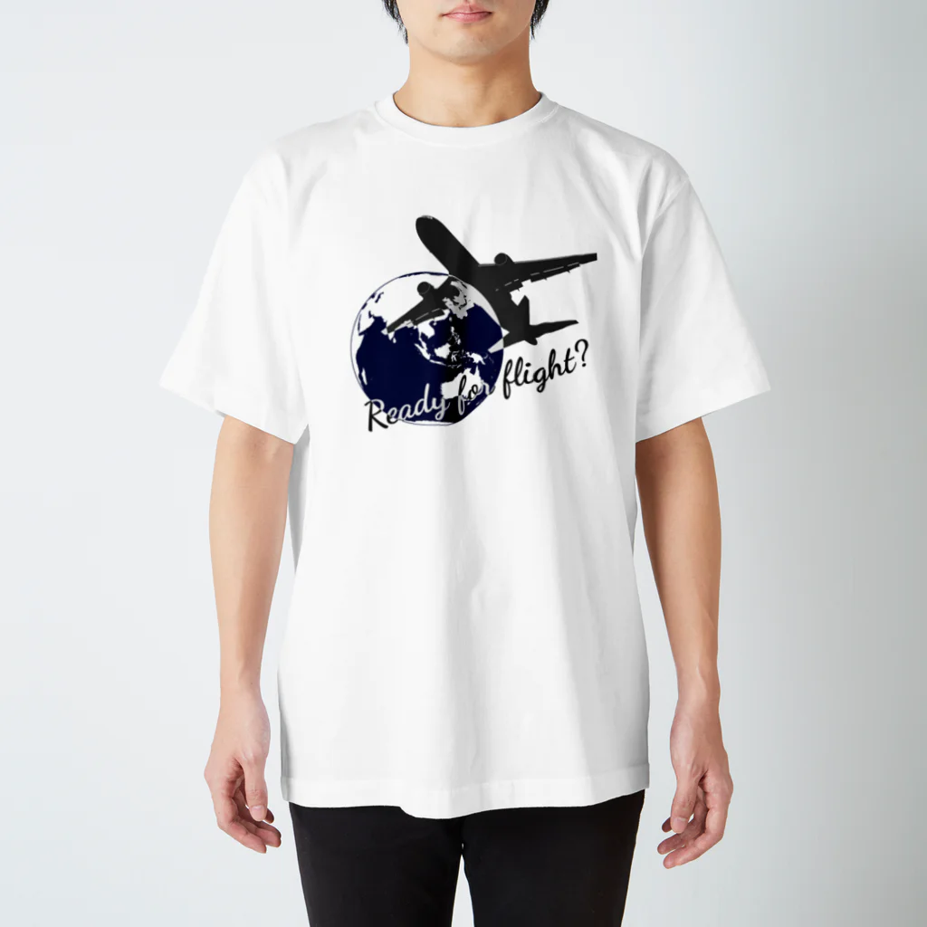 瀬戸急電鉄公式グッズショップのReady for flight? スタンダードTシャツ