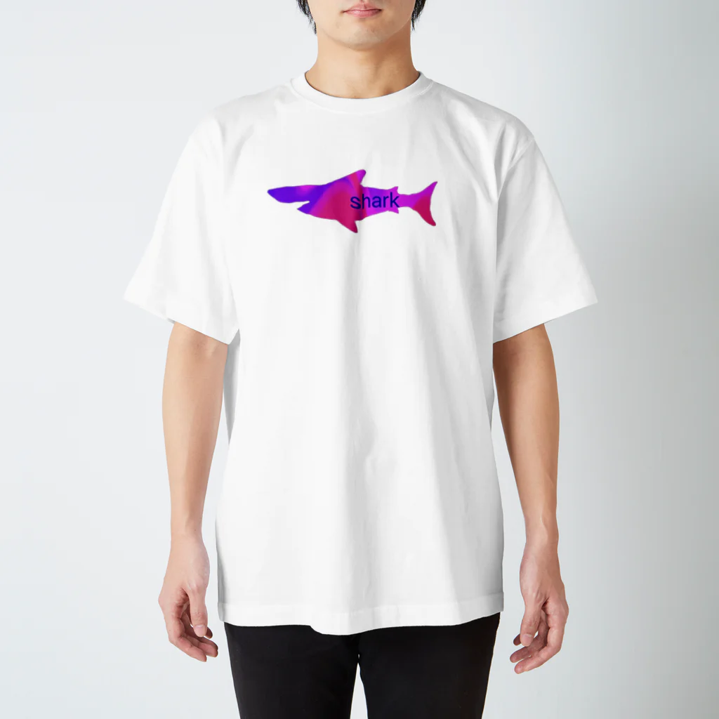 SakuraのRainbow sharks スタンダードTシャツ