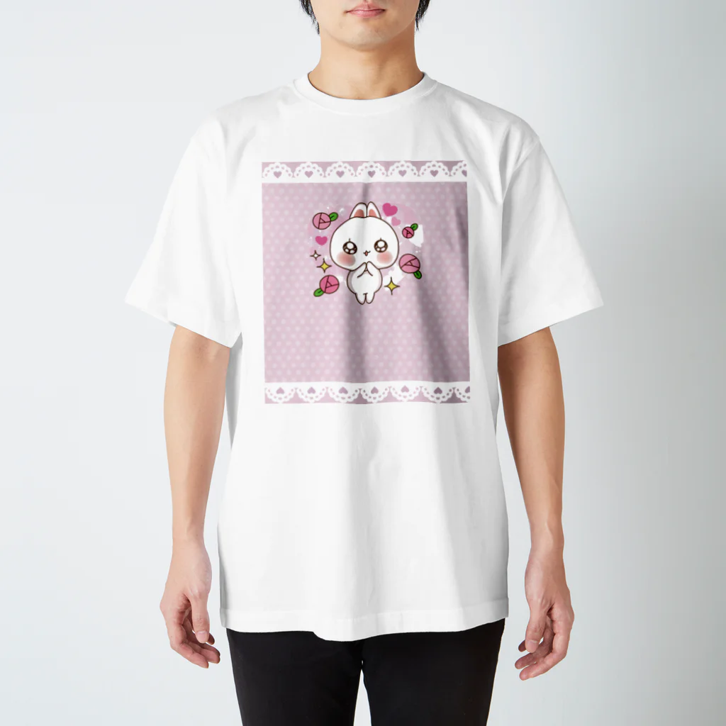 ♡らぶうさ♡のらぶうさ　ラブリースタンダードTシャツ スタンダードTシャツ