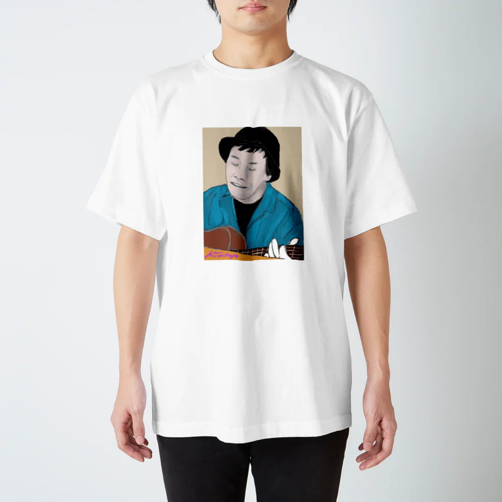 山本章人の父親が描いた私の絵グッズ スタンダードTシャツ