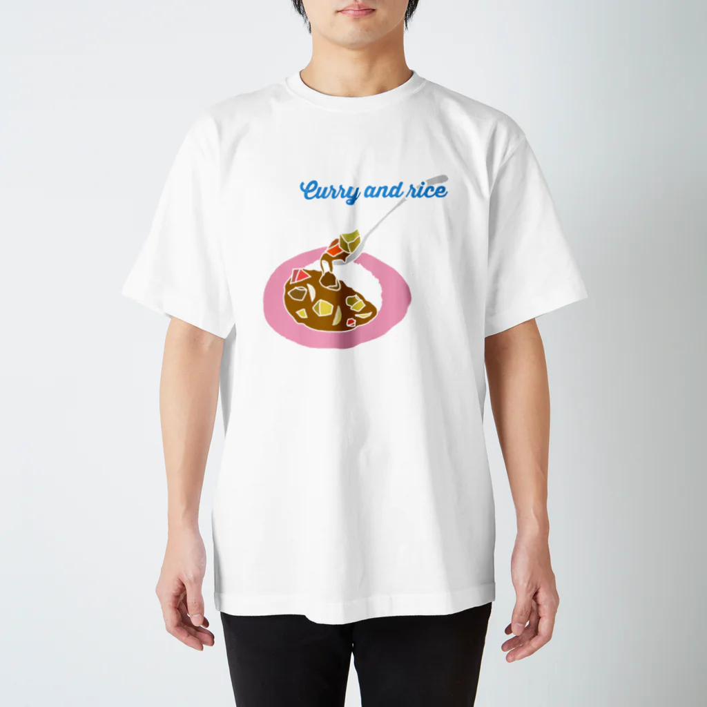 charlolのみんな大好き！カレーライス スタンダードTシャツ