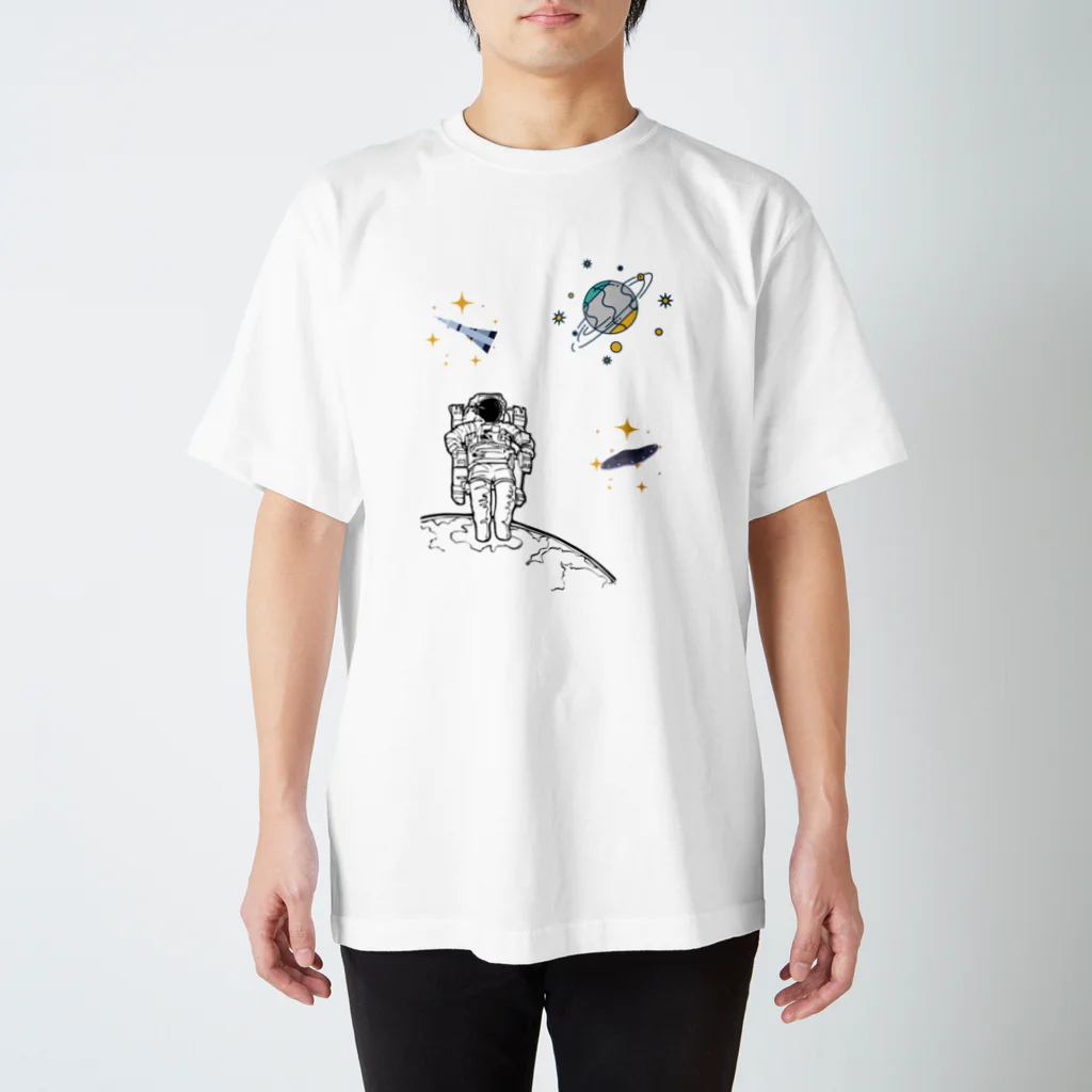 ra:commの宇宙遊泳 Regular Fit T-Shirt