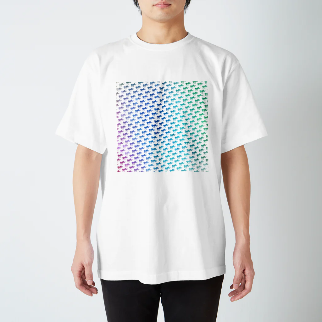 くちばし商会の鳥の群れ Regular Fit T-Shirt